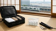 タピオカストローで化粧水を小分けする方法 旅行ポーチがかさばらない裏ワザ