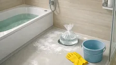 お風呂の残り湯で浴室掃除がラクに 2時間ほったらかしの床リセット術