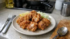 にんにくしょうが香る鶏の唐揚げ、少ない油でカリッと仕上げる定番レシピ