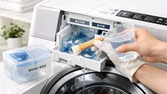 洗濯機の自動投入タンク掃除は2〜3カ月に1回 見えない汚れを防ぐ簡単お手入れ術