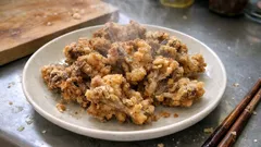 解凍いらずでカリッと香ばしい:冷凍舞茸の揚げ焼きフライ、あと一品にもおつまみにも