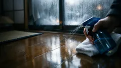 冬でもフローリングにカビが出る原因は結露だった 今日からできる対策と掃除手順