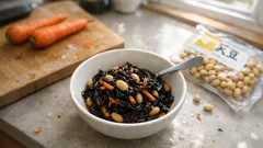作り置きにも便利。だしでふっくら仕上げる「ひじきの煮物」基本レシピ（大豆入り）