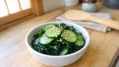 カンタン酢で味が迷わない：わかめときゅうりのさっぱり酢の物（冷やしてしっかり味）