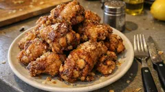 手羽元で作る、しょうゆ香るカリッとからあげ｜ポリ袋で下味→片栗粉で簡単