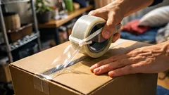 OPPテープが手で切れない問題、結束バンド1本で解決する梱包時短ワザ