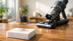 掃除機のダストボックスにキッチンペーパーを入れるとゴミ捨てがラクになる理由