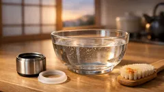 水筒の底の茶渋とニオイを30分でリセットする洗い方を解説