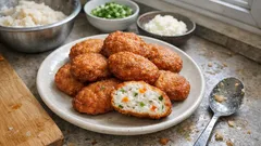 外はカリッと中ふんわり。下ゆでしてから揚げる手作り揚げかまぼこ