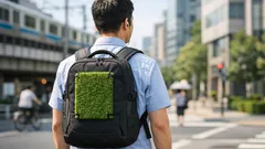 夏のリュック蒸れ対策に人工芝が話題 背中に空間を作って快適に歩くコツ