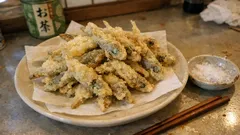 外はさっくり中はふんわり。メヒカリ天ぷらをベタつかせない下処理と170℃の揚げ方