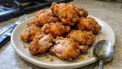 圧力鍋で下ゆでしてから揚げる—手羽元が外サクッ中ジューシーな唐揚げレシピ