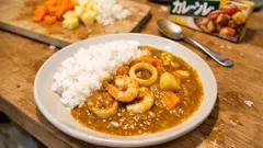 冷凍シーフードミックスで手軽に:うま味たっぷりシーフードカレーの作り方